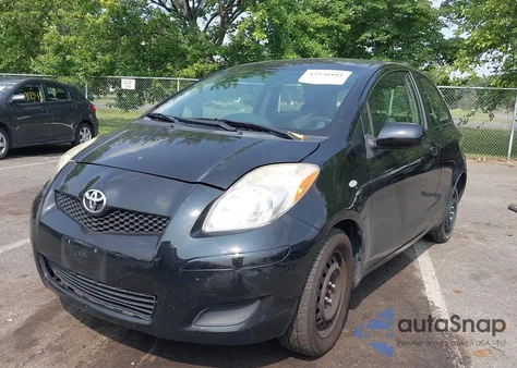 2010 Toyota Yaris from USA, damaged, VIN JTDJT4K35A5313687